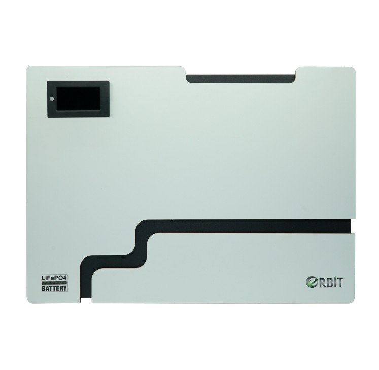 Orbit 48 V 100 Ah Lifepo4 Akü-Ekranlı Duvar Tipi